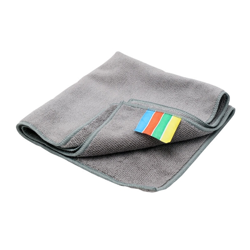 Aftørringsklud mikrofiber Activa Regain - 40x40cm grå 75% genanvendt - 10 stk