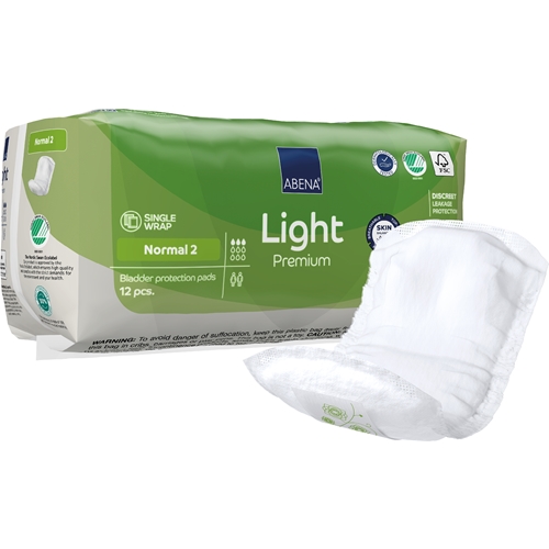 Inkontinenzeinlagen zur Fixierung in der Unterwäsche - ABENA Light Premium Normal 2 - 144 St.
