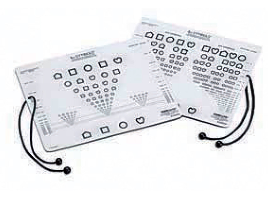 LEA-Symbole für Kurzsichtigkeit - 40 cm (16 Zoll)