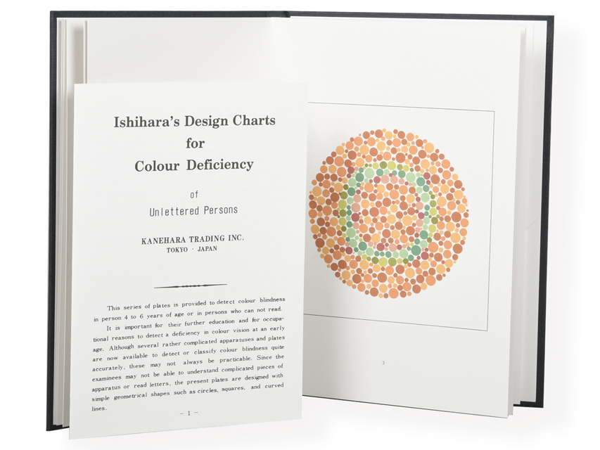 Ishihara-Farbtests – 10 Tafeln für Analphabeten