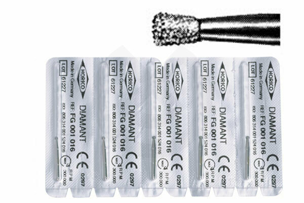 Medelkornig borr 010 – Burs F.G. 010-010 Inverted Cone Horic