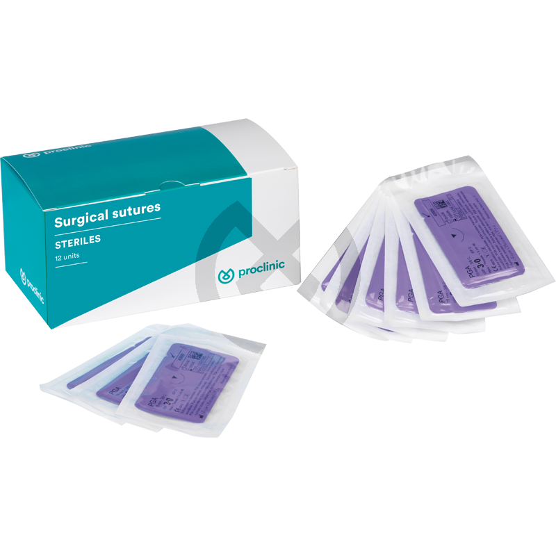 Absorbable suture - Pga Suture 3/0 (1/2-T.22mm)