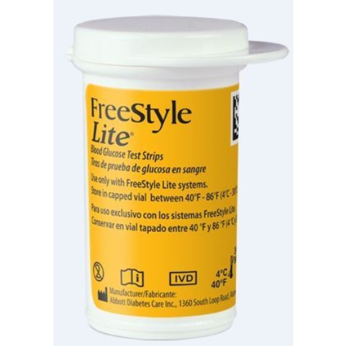 Blodsukkerteststrimler - FreeStyle Lite 1x50 stk - 50 stk