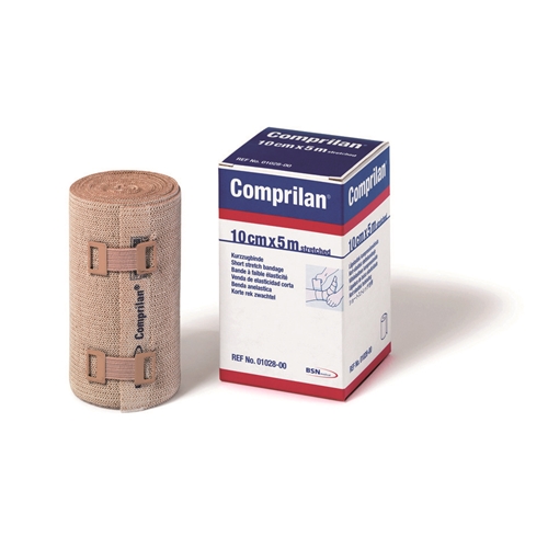 Kompressionsbind Comprilan - 8 cm x 5 m kortstræk 90% - 10 stk.