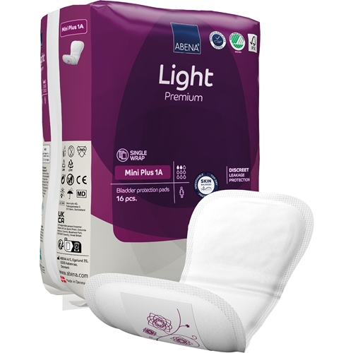 Inkontinenzeinlage zur Fixierung in der Hose - ABENA Light Prem Mini Plus 1A - 256 St.