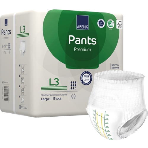 All-in-One Inkontinenzhose - ABENA Pants Premium L3 - 90 St.