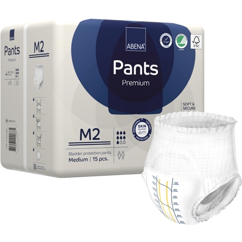 All-in-One-Inkontinenzhose - ABENA Pants Premium M2 - 90 St.