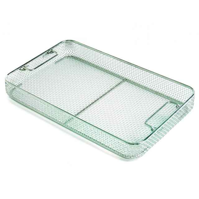 Kurv i rustfrit stål 405x250x100
