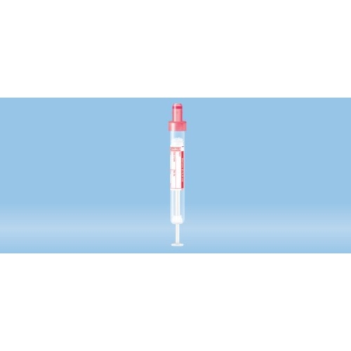 Vakuumrør i plast S-Monovette - 4,9 ml serum rød - 50 stk