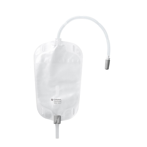 Urinpåse tömbar Conveen Security + – 0,5L 50cm avklippb PVC-fri – 30 st