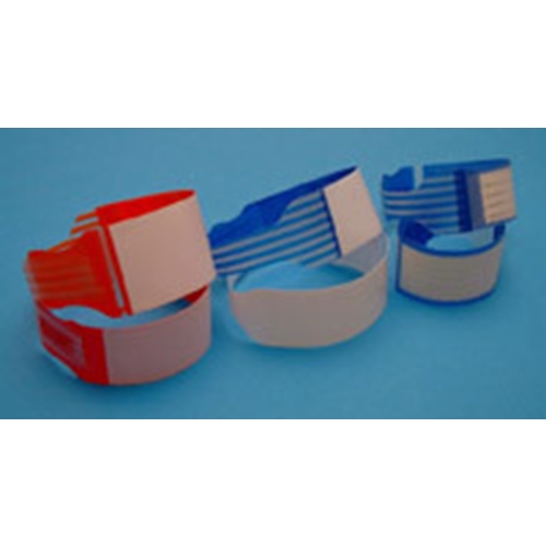 Identitätsarmband mit Klebeverschluss Safeguard 825 - Kinder/Jugendliche Beschriftungsfeld 60x22mm blau - 250 St.