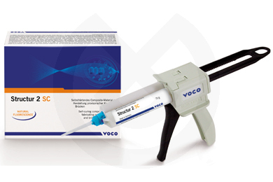 Structur 2 SC Kit med dispenserpatroner 75G A3 – VOCO