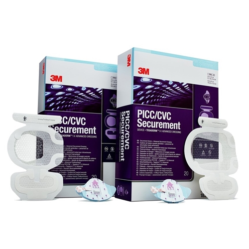 Laskimokatetrisetti Tegaderm IV Advanced 10x15,5 cm PICC-kiinnityksellä 20 kpl