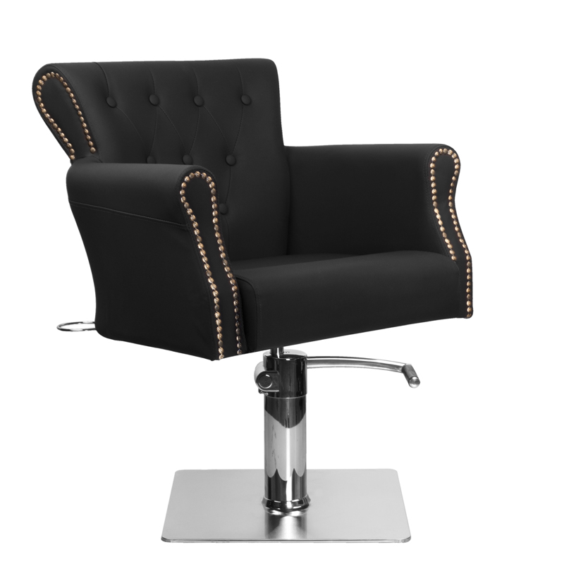 Barberarstol för hårsystem ber 8541 svart