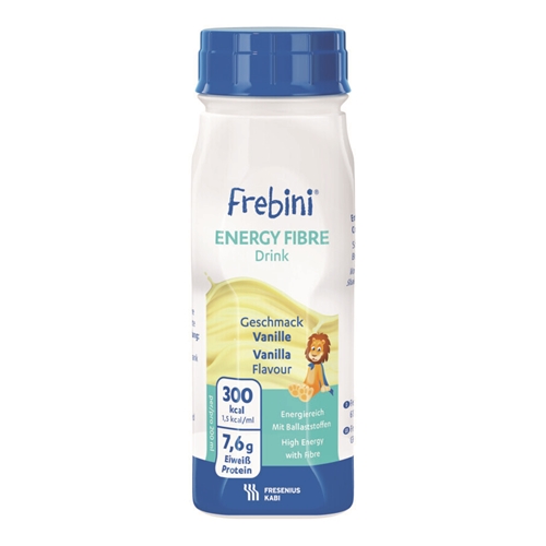 Frebini Energy Fibre drik - 4x200 ml vanilje - 4 stk.