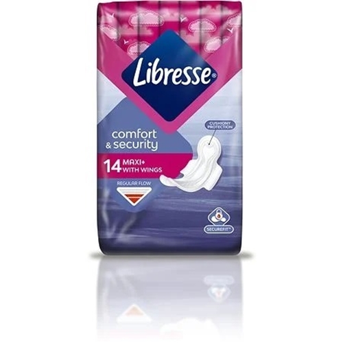 Binda Libresse Maxi Normal mit Flügeln 14 Stück