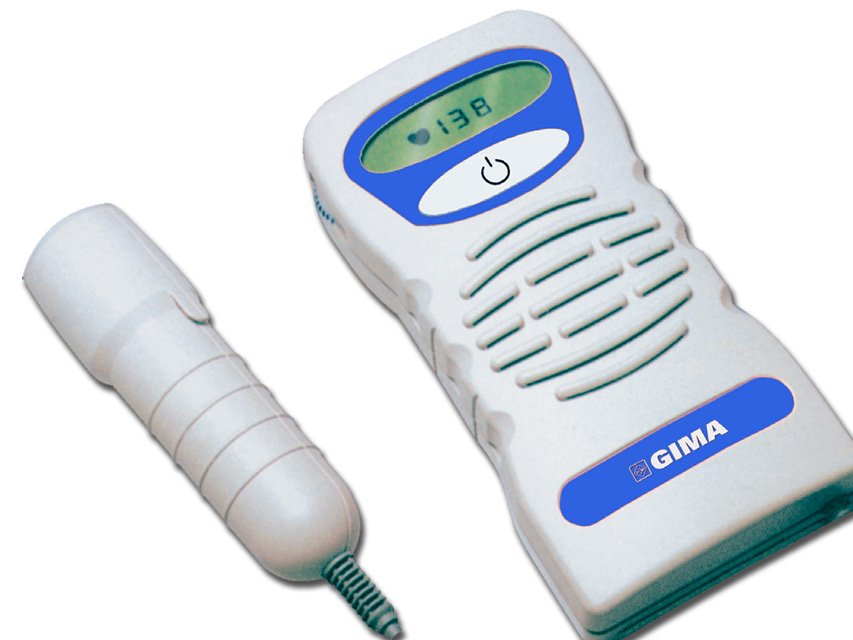 Gima fetaler Doppler D2005 mit Display - wasserbeständig