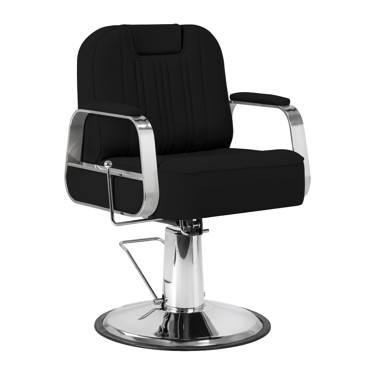 Gabbiano svart barberarstol stern