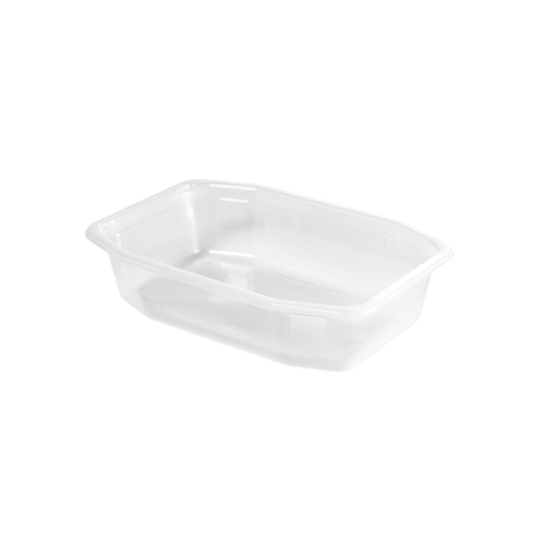 PP HMR Duniform-form - 1000 ml 215x148x50 mm 1-rums transparent - 312 stk