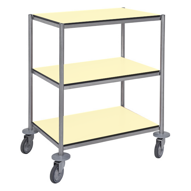 Serveringsvagn 70×50 cm med laminatskivor