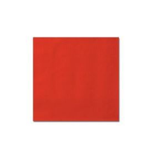 Servett tissue 1/4 vikt 1L – 24x24cm röd – 400 st