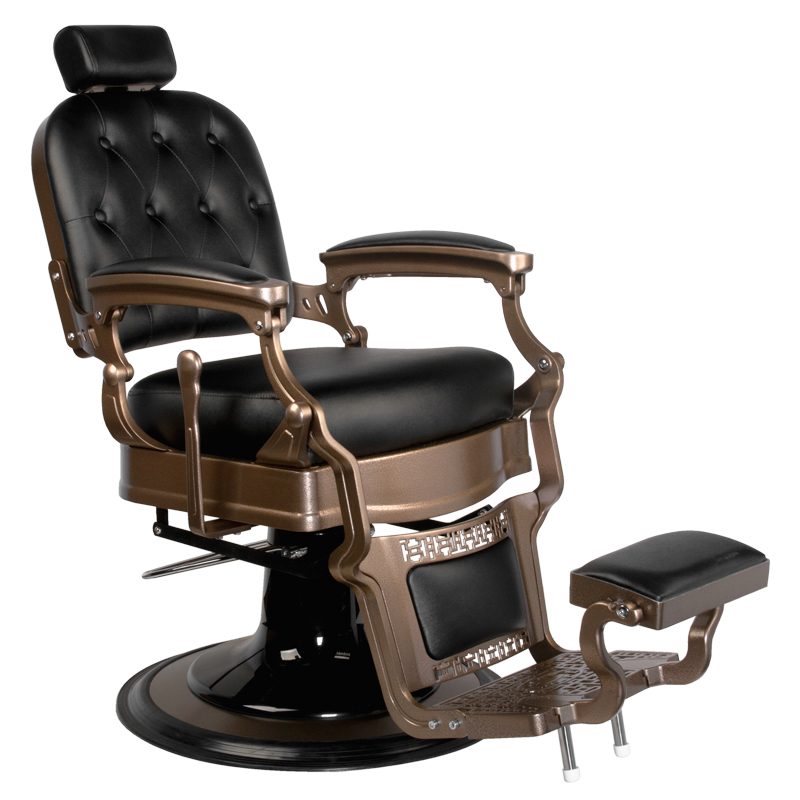 Gammal Ernesto Black barberarstol Gabbiano