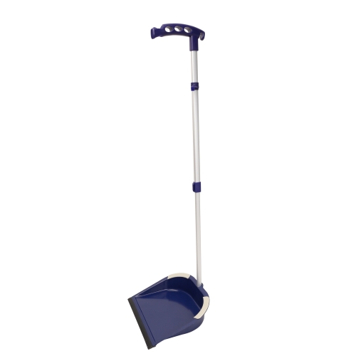 Kehrschaufel MAX Ergo verstellbar 54-88 cm blau verstellbar