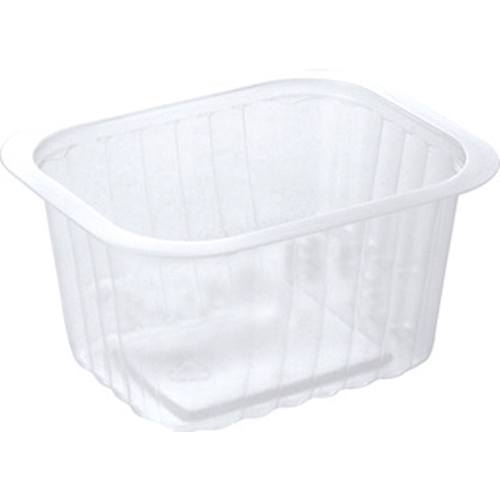 PP-sidebakke Duniform - 630 ml 138x114x70 mm 1-rums transparent - 276 stk