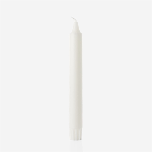 Kronelys af stearin Liljeholmens - 20 cm ø2,3 cm 7 t hvid Svanemærket - 30 stk.
