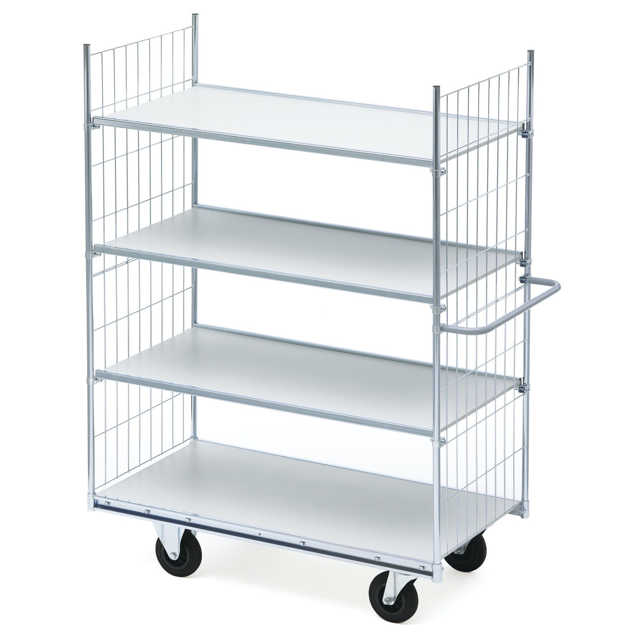 Hyllvagn modell 24, 160×60 cm, för 300 kg