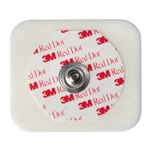 EKG elektrod 3M RedDot – 35x40mm knapp långtids univers – 50 st