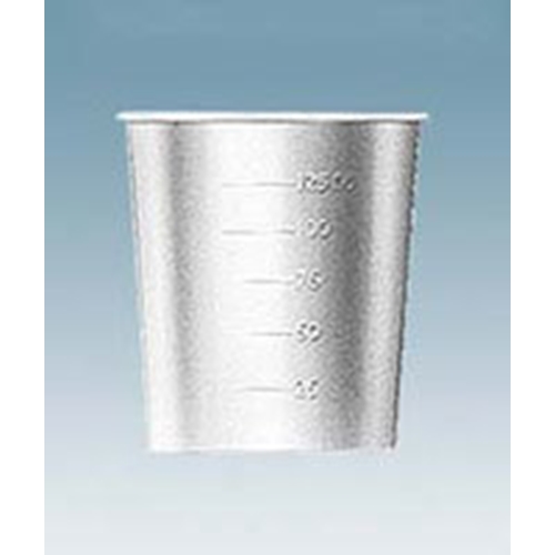 Burk plast utan lock – 125ml PP graderad transparent – 50 st