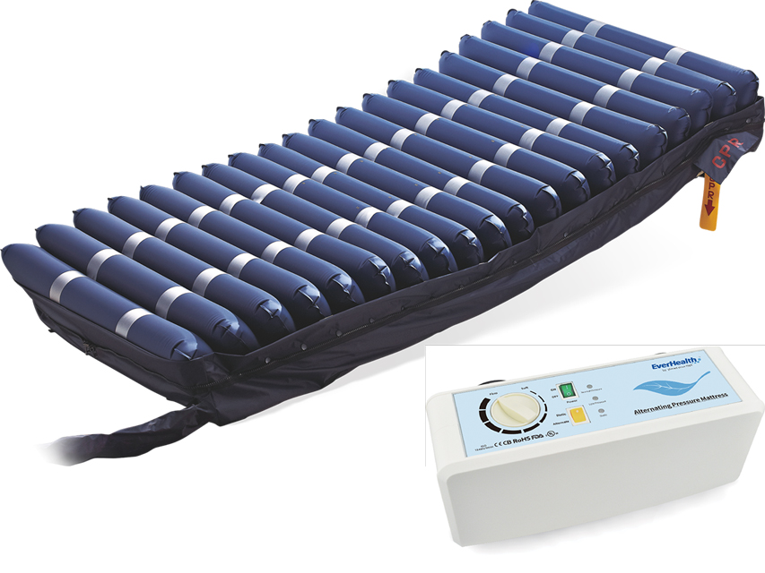 Kit 8010 Nylon PVC vekseltryksmadras + pumpe