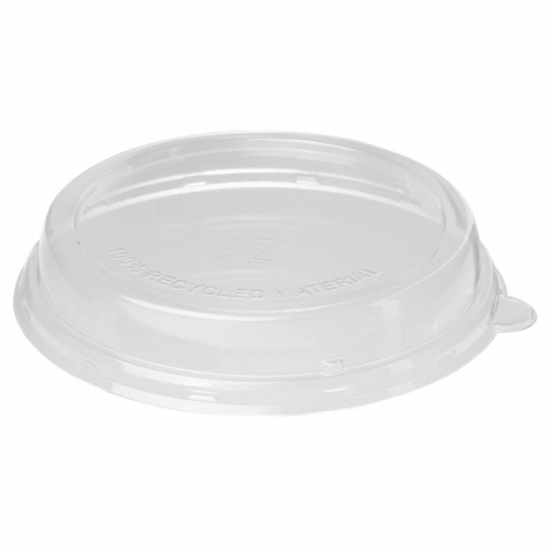 Lid for Bagasse bowl 800/900/1000/1200ml. Recycled PET. - 190x190x37mm transparent - 40 pcs