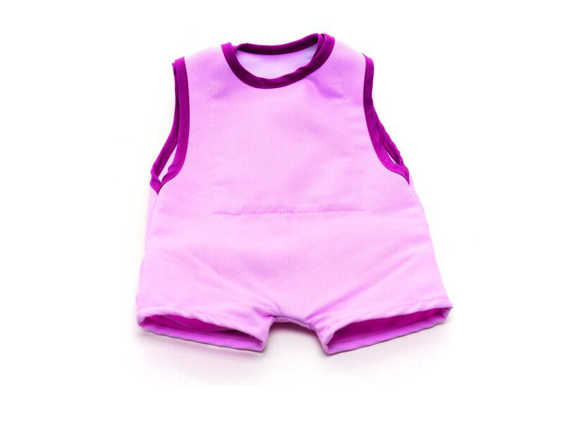 Baby Anne-jumpsuit med ribbet indsats