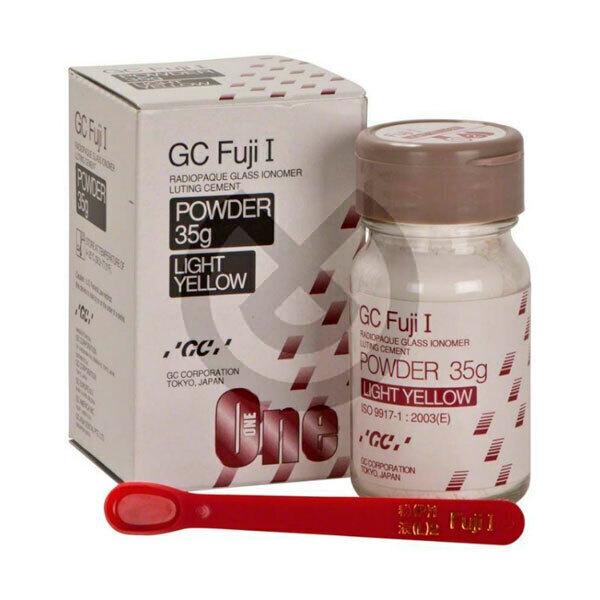 GC Fuji I, 35 g pulver, ljusgul - GC