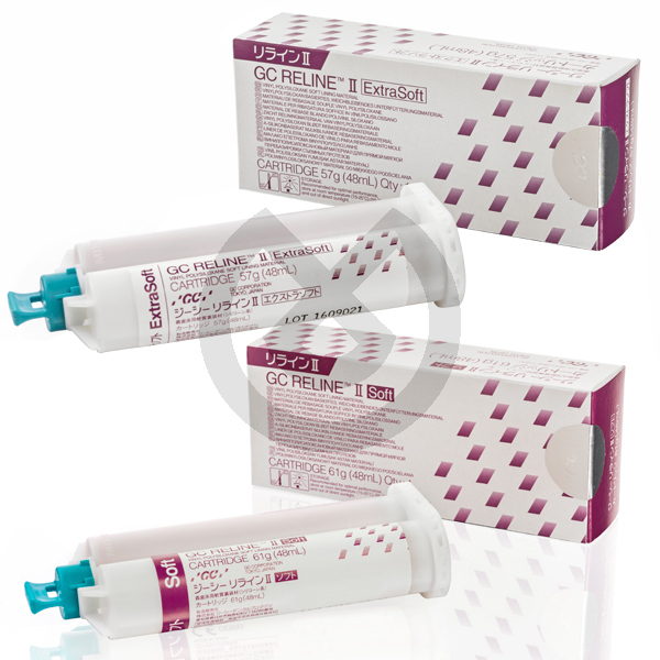 Reline II Soft ersättningspatroner, 48 ml – GC – GC