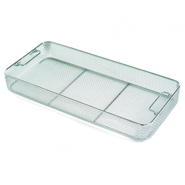 Kurv i rustfrit stål 480x250x100