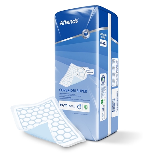 Einmal-Hygieneunterlagen 60x90cm 52g Cover Dri Super 200 St.