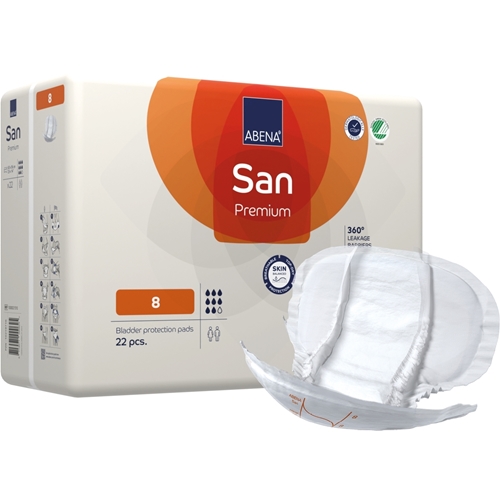 Inkontinenzeinlagen zur Fixierung in der Hose - ABENA San Premium 8 - 88 St.