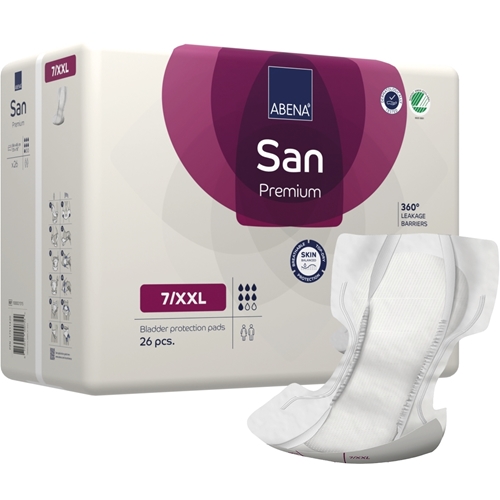 Inkontinenzeinlage zur Fixierung in der Hose - ABENA San Premium 7/XXL - 104 St.