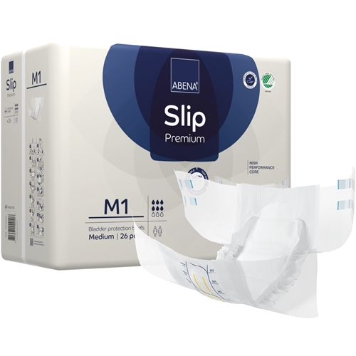 All-in-One-Inkontinenzschutz - ABENA Slip Premium M1 - 104 Stück
