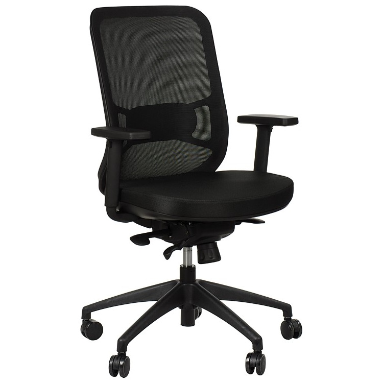 Kontorstol med justerbart sæde - GN-310 - sort