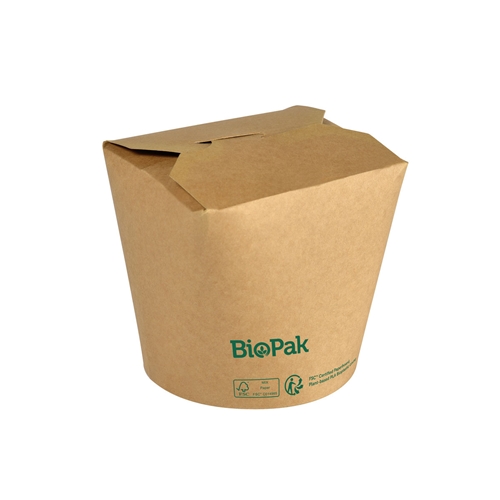 Take-away PAP/PLA - 750 ml braun - 650 St.