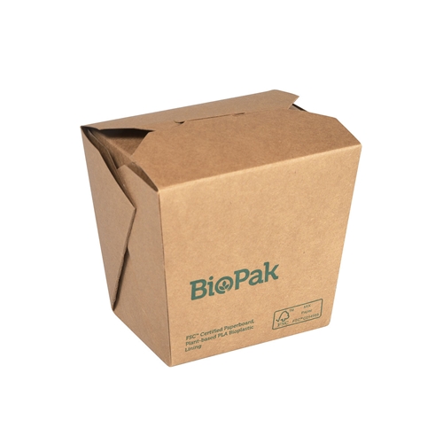 Take-away-Form PAP/PLA - 480ml braun - 500 St