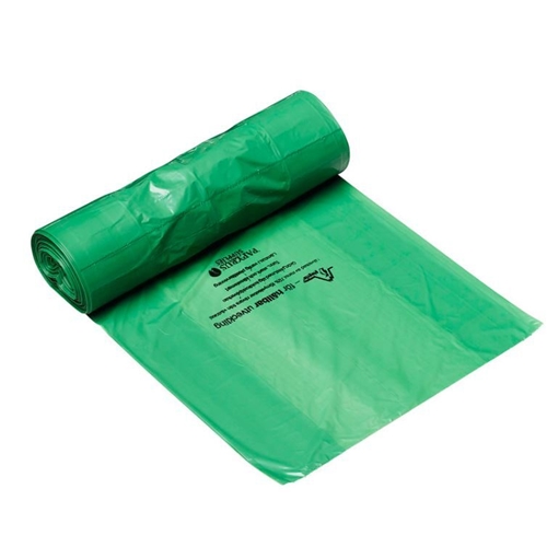 Sanitetspåse LLD plast - 230/90x410mm 20my grön - 100 st