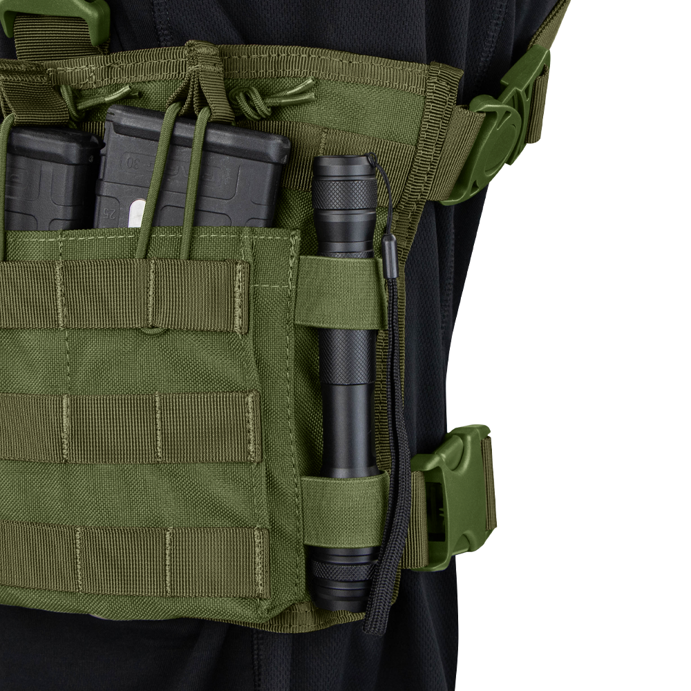 Closse up image showing how you can attach accessories