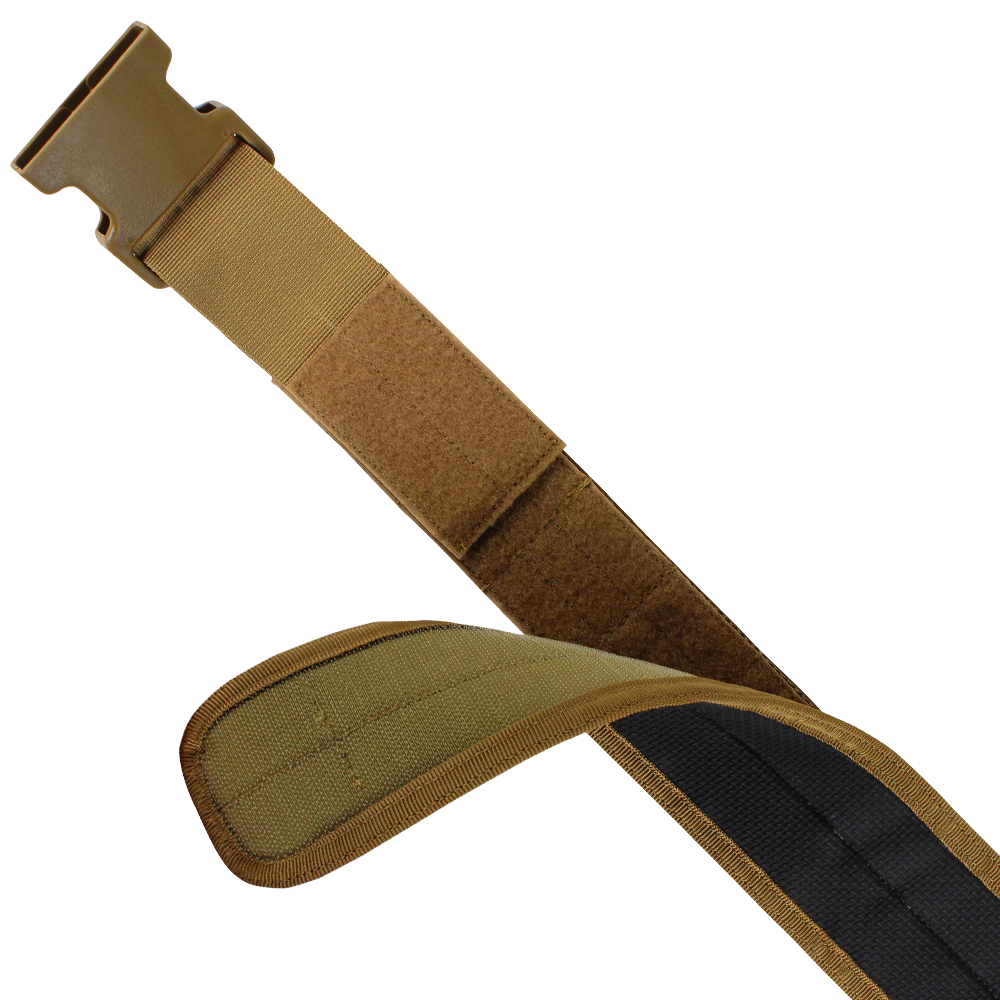 Image of the belt being shown with the removable inner belt