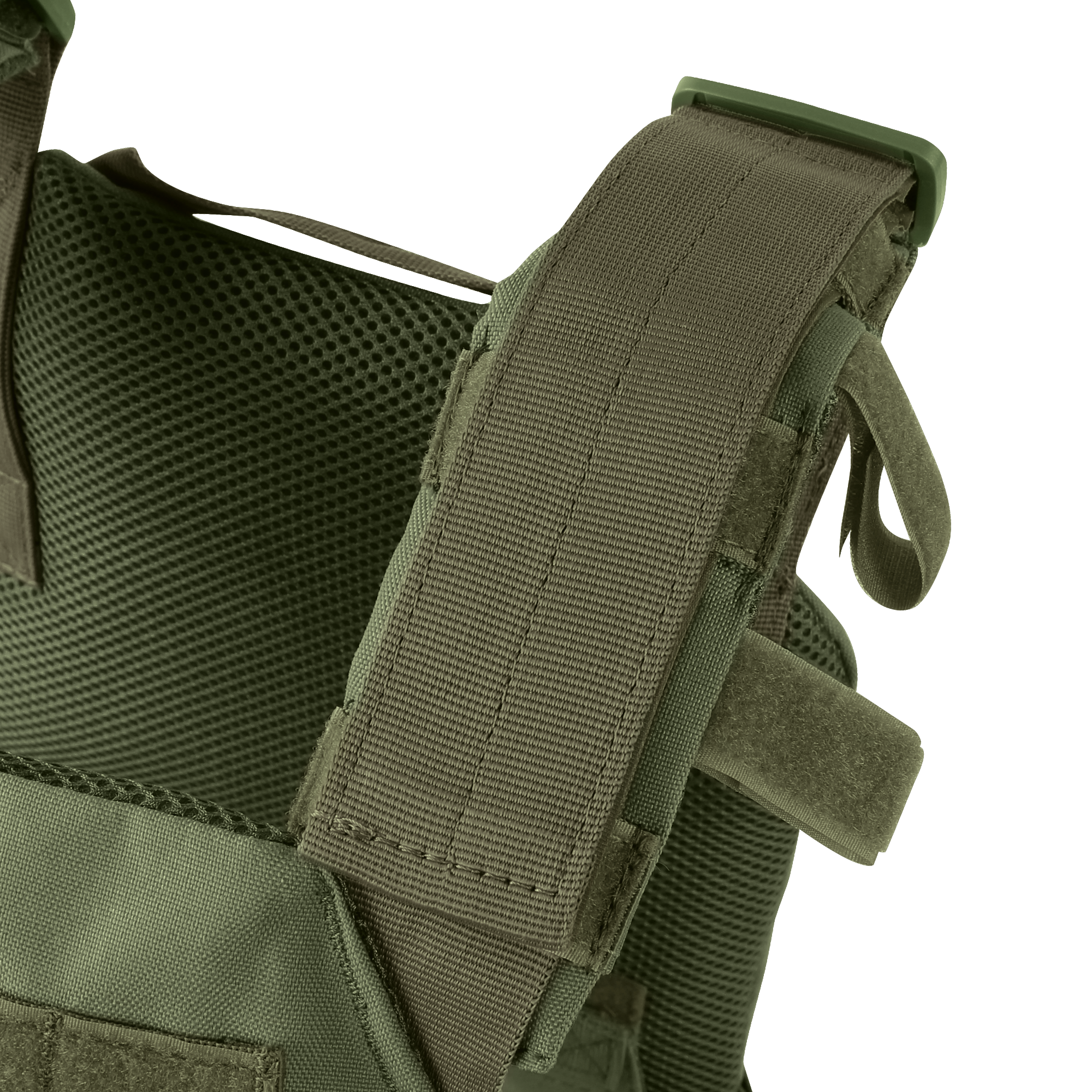 image of the strap on the lcs sentry plate carrier