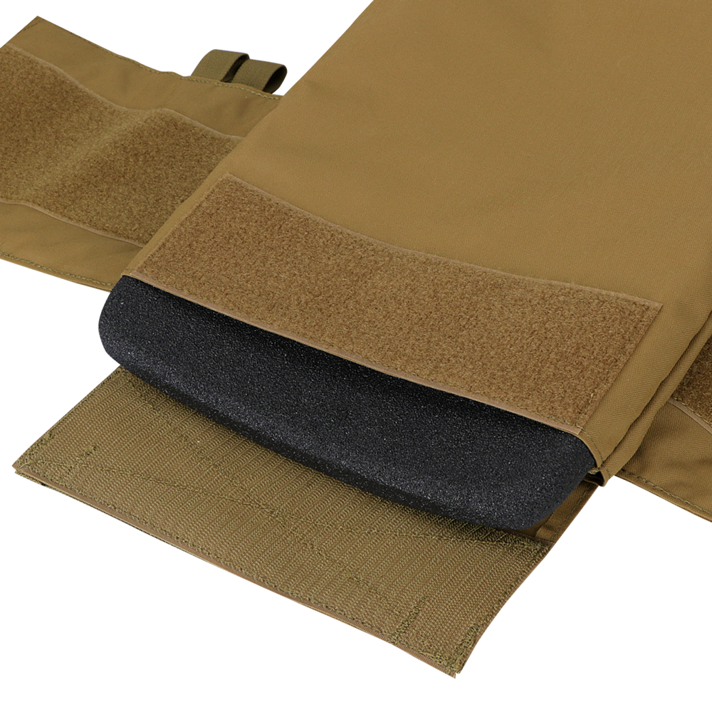 Image  of a plate going into the plate carrier.